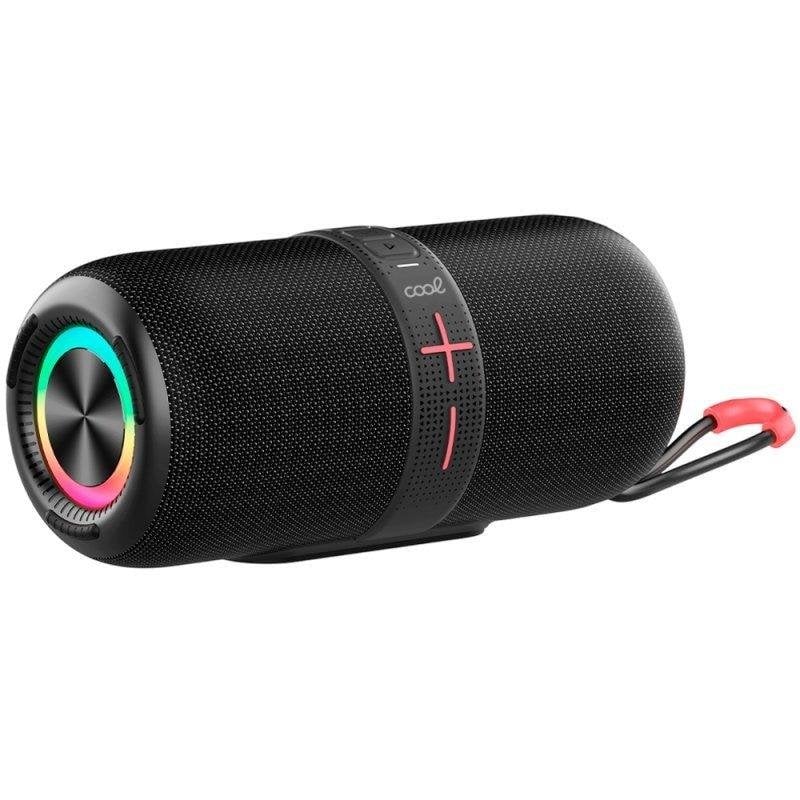 Cool Enceintes Cool Bluetooth Portables 20W avec lecteur USB MicroSD et LED RGB
