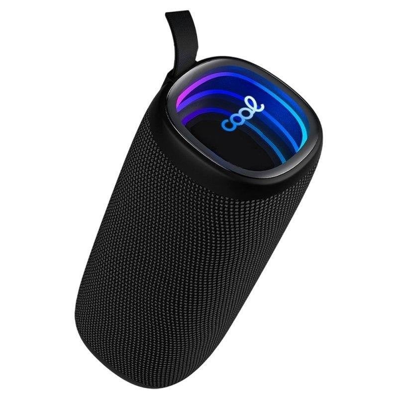 Cool Haut-parleurs Cool Portable Bluetooth 16W avec microSD, USB et éclairage LED