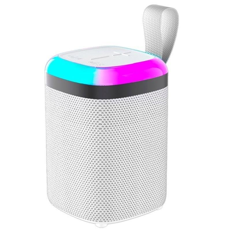 Cool Enceintes Cool Portables Bluetooth 5W avec TWS, LED RGB et Radio FM