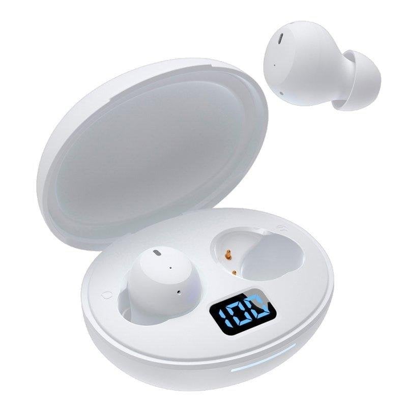 Cool Auriculares Cool Pocket Inalámbricos Bluetooth avec Réduction de Bruit, Blancs