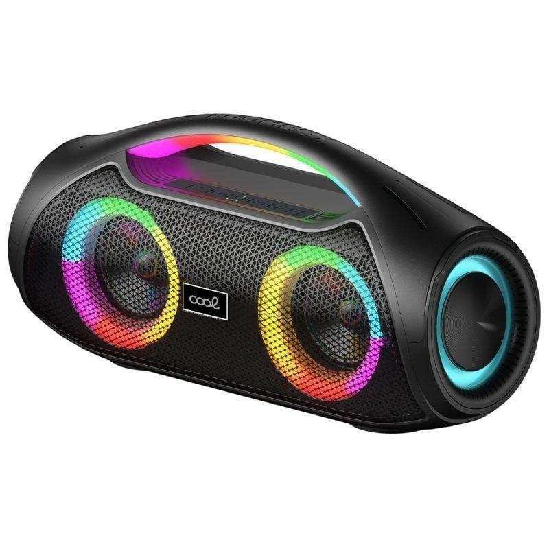 Cool Haut-parleurs Cool Sans Fil Bluetooth 30W avec entrée micro et LED RGB