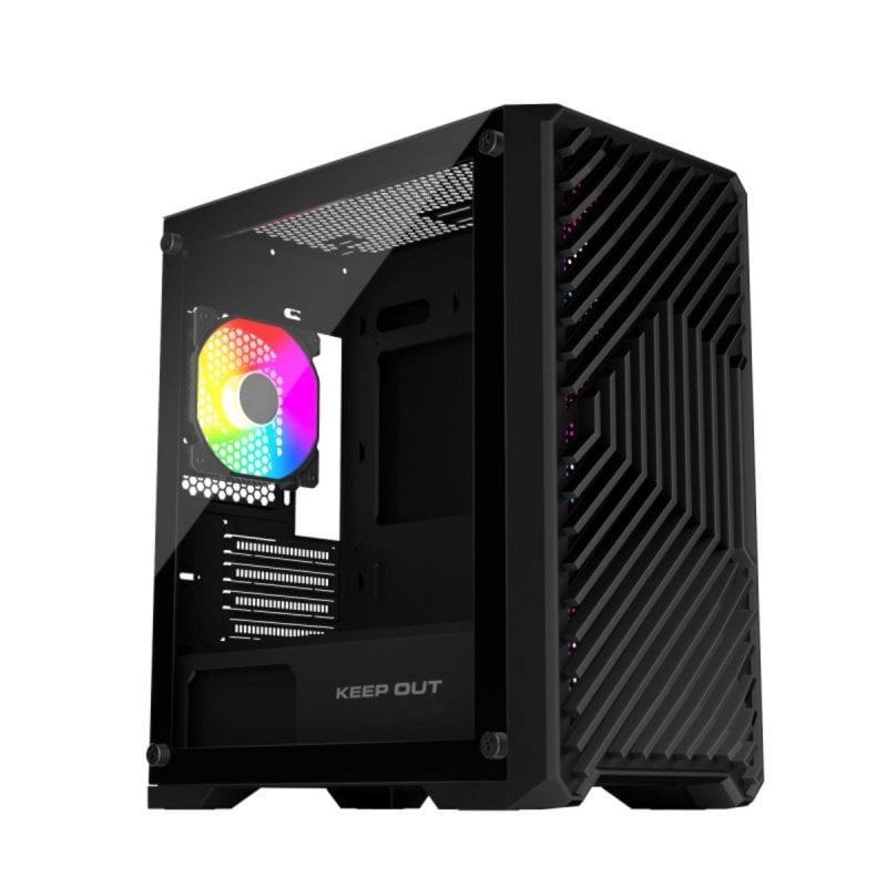 keep-out Boîtier PC Keep Out XC-220 Glass Black Micro-ATX ARGB