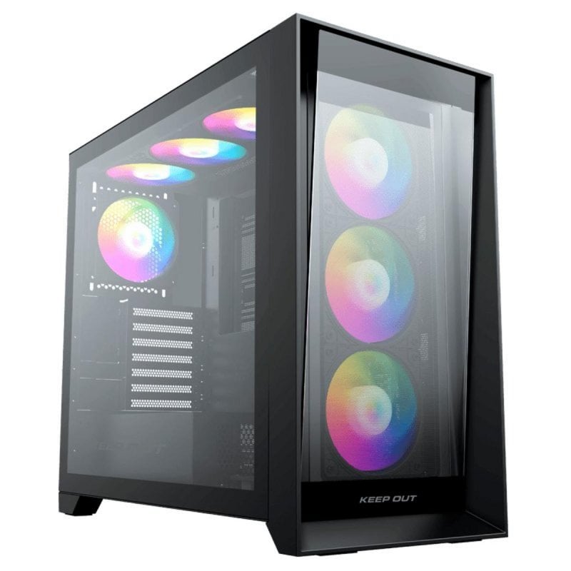 keep-out Boîtier Gaming Keep Out XC-911PROXL PC ATX E-ATX ITX avec Contrôle à Distance et ARGB