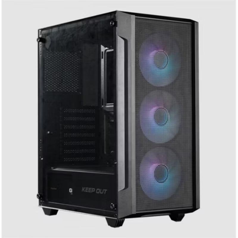 keep-out-gaming Boîtier PC Keep Out Gaming XC-200 MESH RGB Window Latérale ATX