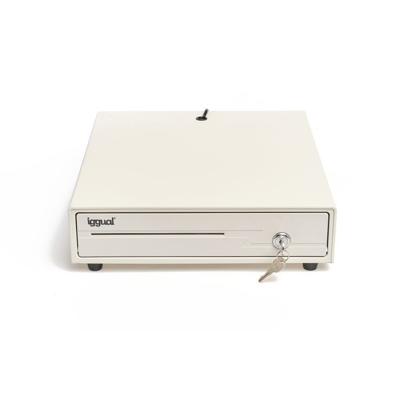 iggual IRON-10W Tiroir-caisse 38cm 4 6 White
