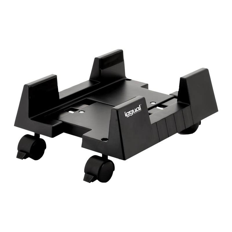 iggual Iggual SOP1 Support CPU réglable avec roulettes