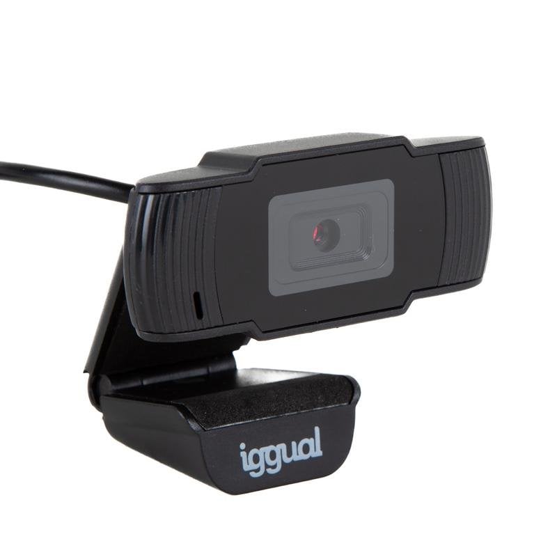 iggual Webcam iggual IGG318980 HD 1280x720 30fps USB Microphone CMOS ABS