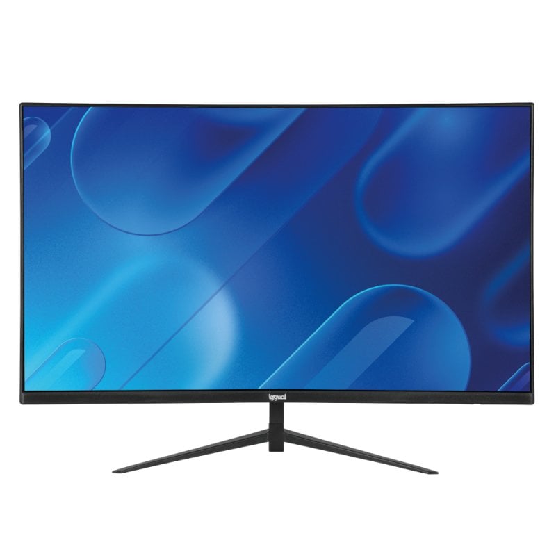 iggual Moniteur Equal Monitor 27″ 1080p 75Hz IPS sans cadre HDMI VGA VESA Black