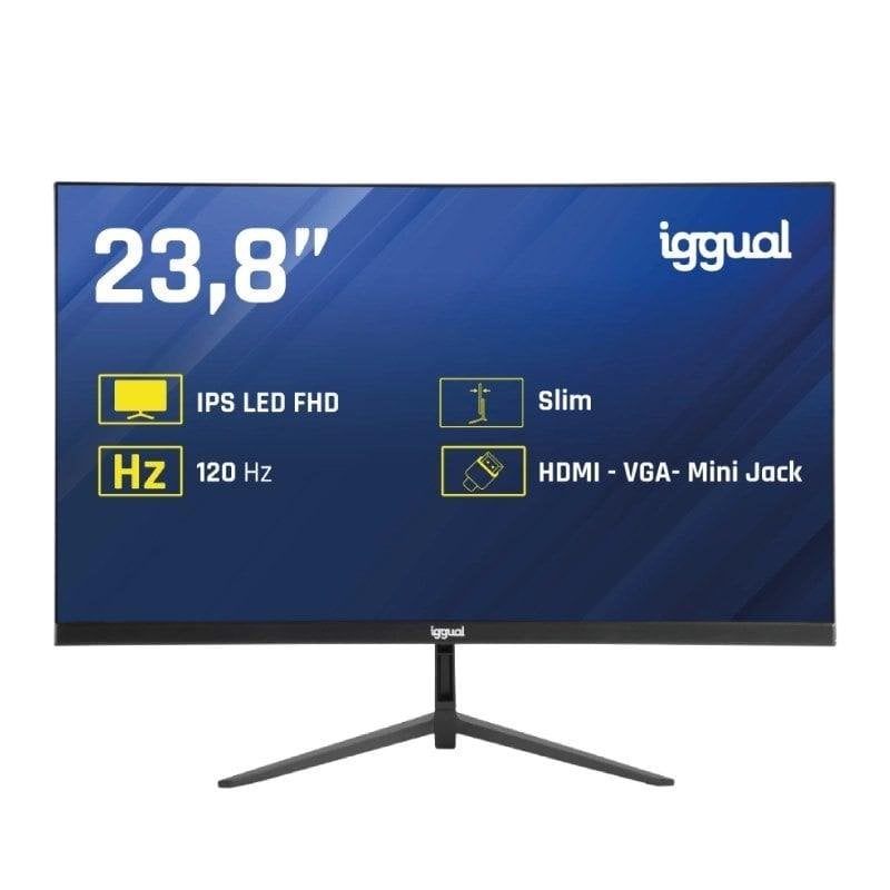 iggual Écran PC iggual IGG319413 23.8 Full HD 120Hz IPS Frameless 1ms HDMI VGA