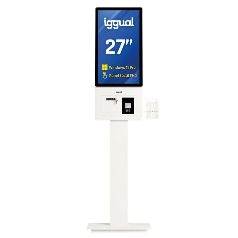 iggual Kiosque interactif iggual ORCHID KI-27 27'' Full HD Windows 11 Pro