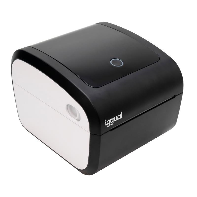 iggual Imprimante thermique directe USB Bluetooth Iggual pour étiquettes jusqu'à 4