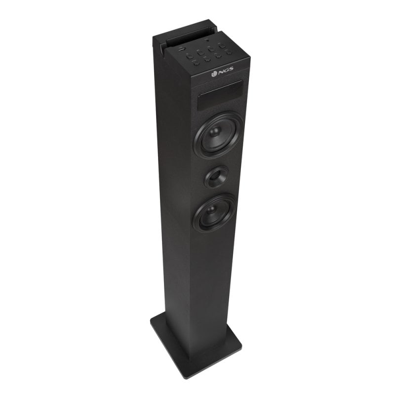 ngs NGS Sky Charm 2.1 Torre de Sonido Bluetooth Negra