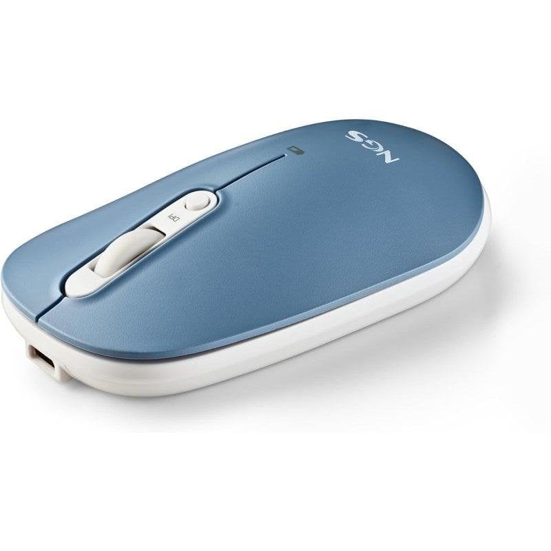 ngs Ratón NGS SHELL RB Multimode Bluetooth 1600 DPI Multicolore avec Carcasses