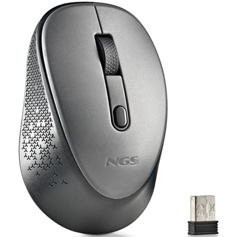 ngs NGS Dew souris Ambidextre RF sans fil Optique 1600 DPI Grey