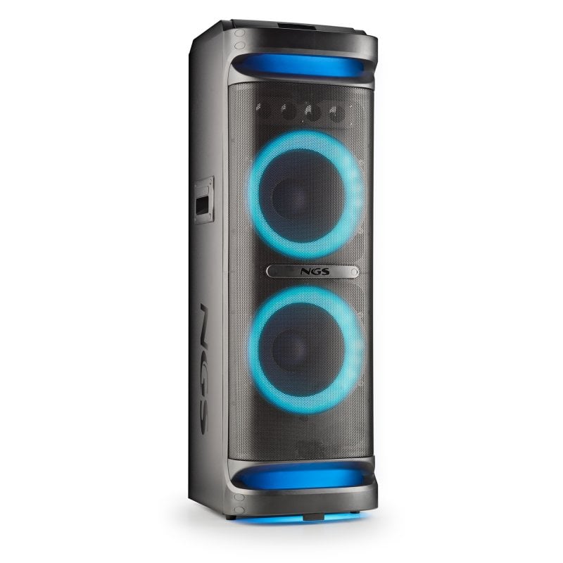 ngs Enceinte DJ portable NGS Wild Space 3 sans fil Bluetooth USB AUX IN 800 W RMS Black
