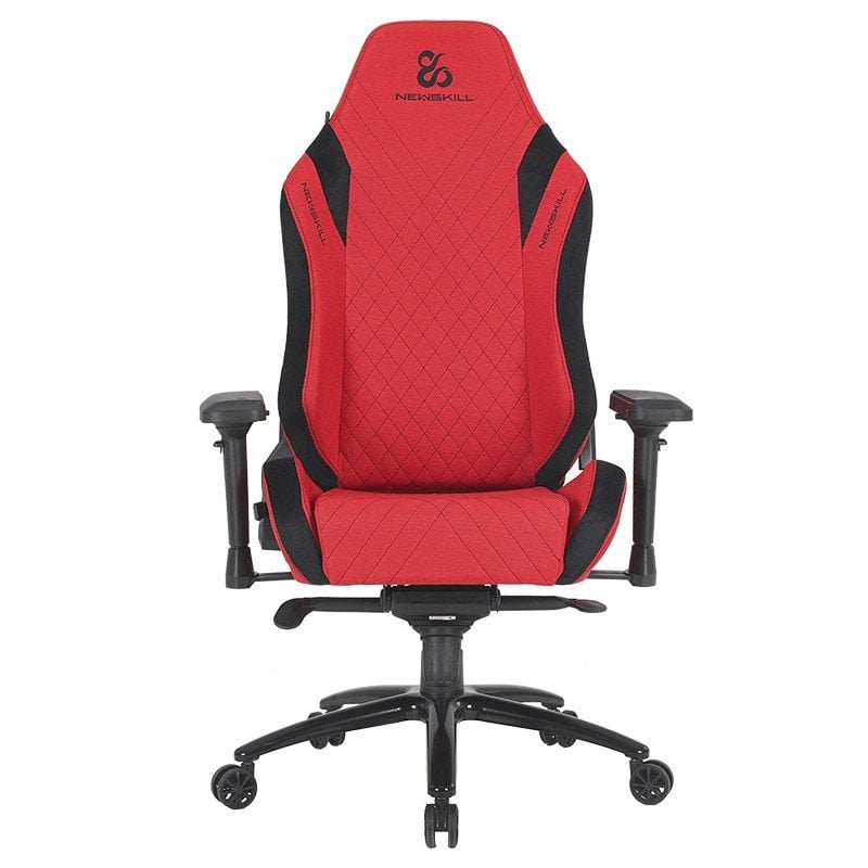 newskill Neith Zephyr Chaise Gaming Tissu Respirant Black Red