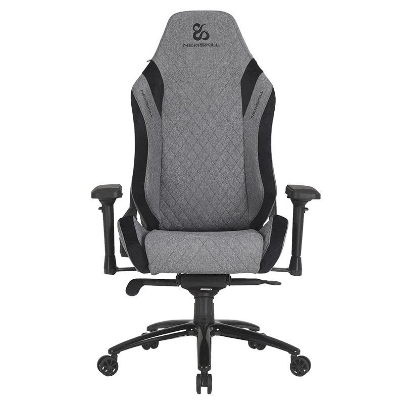 newskill Neith Zephyr Chaise Gaming Tissu Respirant Black Grey