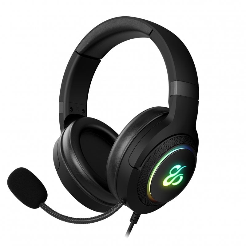 newskill Newskill Sobek Gaming Headphones RVB 7.1 PlayStation PC Black
