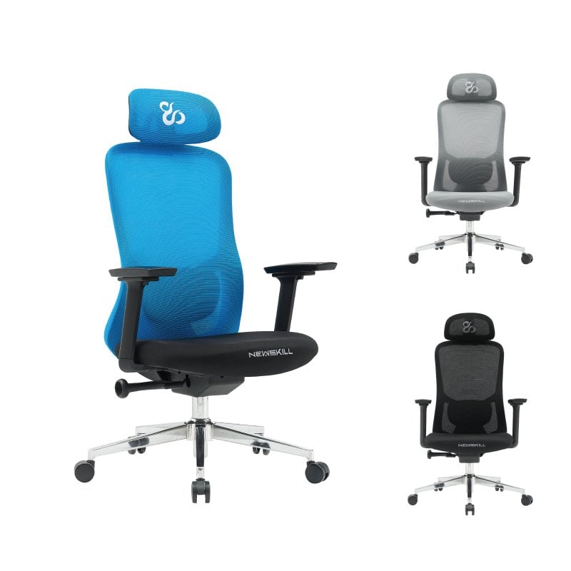 newskill Chaise de jeu ergonomique Newskill Nue Black-Blue