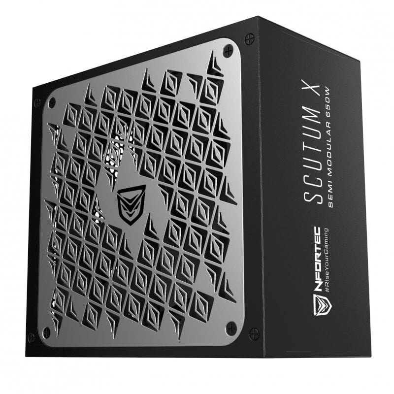 nfortec Nfortec Scutum X 650W 80 Plus Bronze Semi Modulaire