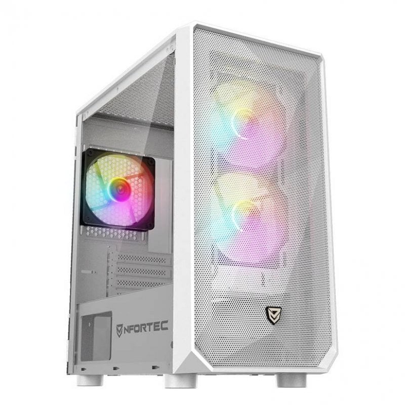 nfortec Nfortec Dys Verre Trempé USB 3.0 ARGB White
