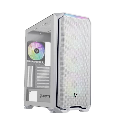 nfortec Nfortec Krater X Verre Trempé USB 3.0 ARGB White