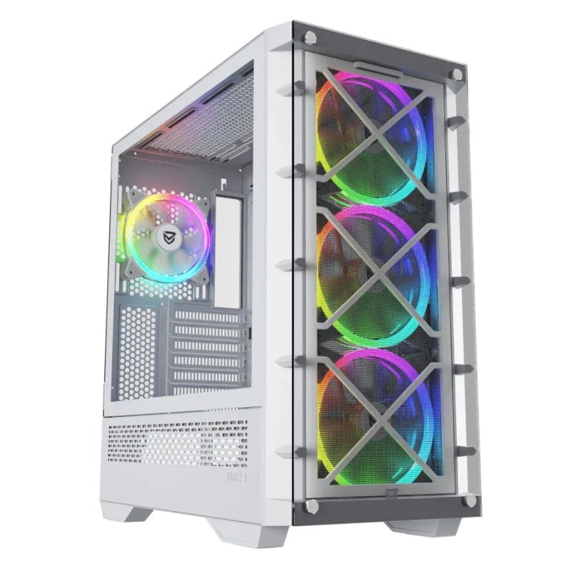 nfortec Nfortec DRACO X White Verre Trempé USB 3.2 White