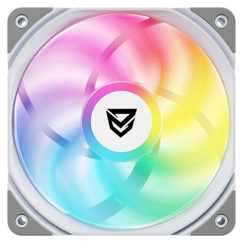nfortec Ventilateur supplémentaire Nfortec Koit 120mm PWM 1700RPM ARGB White silencieux