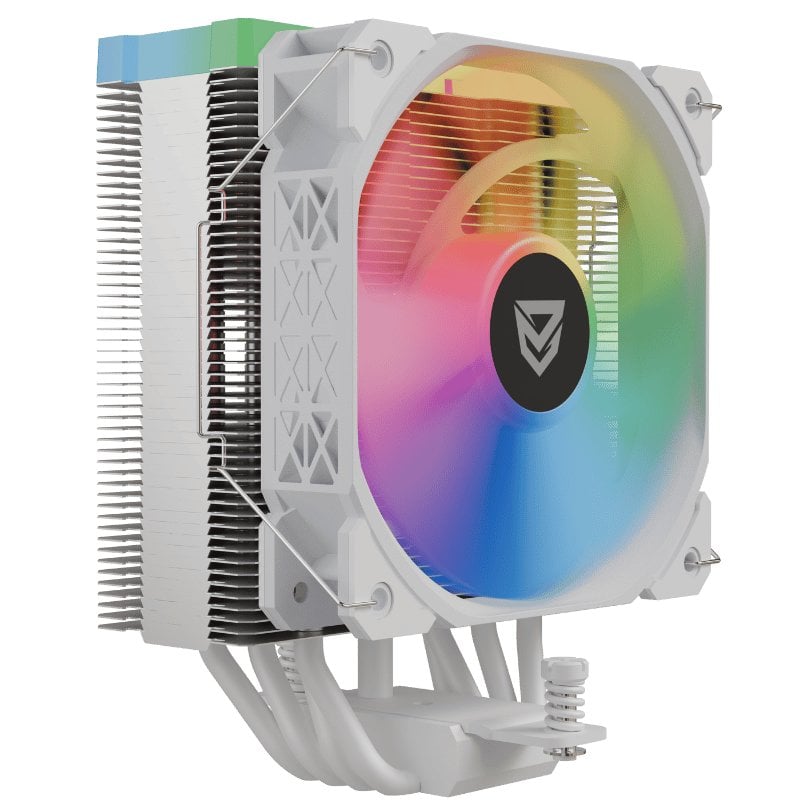 nfortec Ventilateur CPU hautes performances Nfortec Centaurus X2 120 mm, White