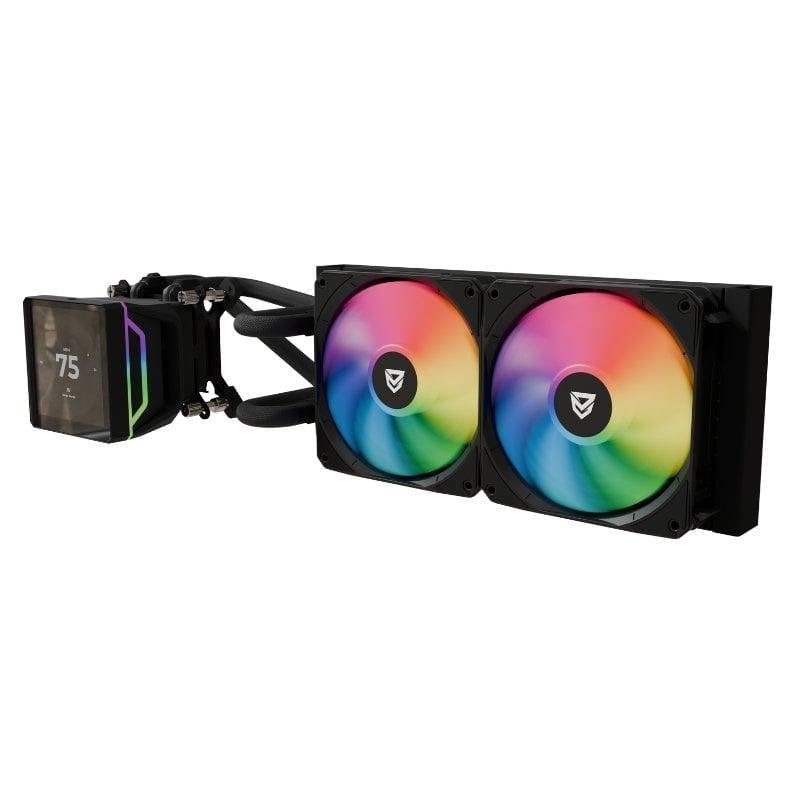 nfortec Refrigeration Liquide Nfortec Sedna 240 ARGB 2 Ventilateurs Écran LCD 4''