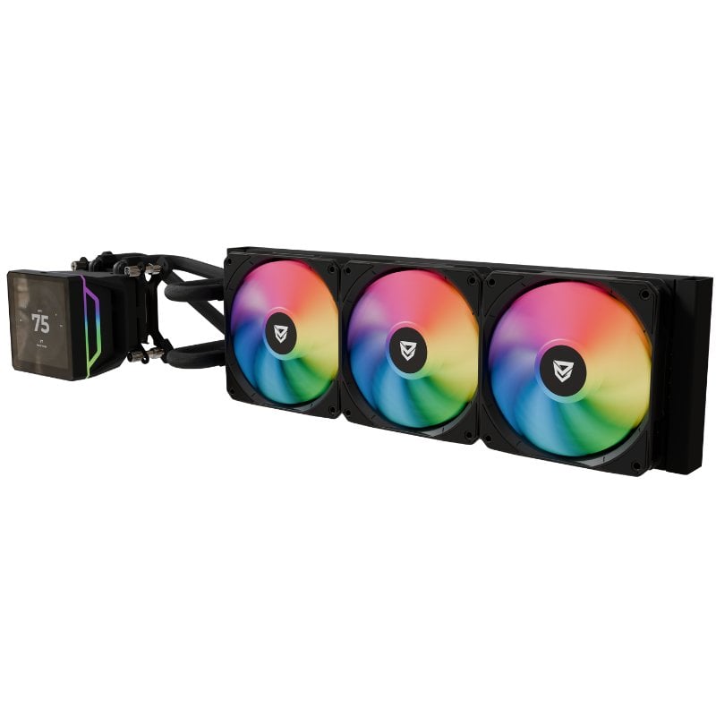 nfortec Kit de refroidissement liquide Nfortec Sedna 360 ARGB 360 mm Black