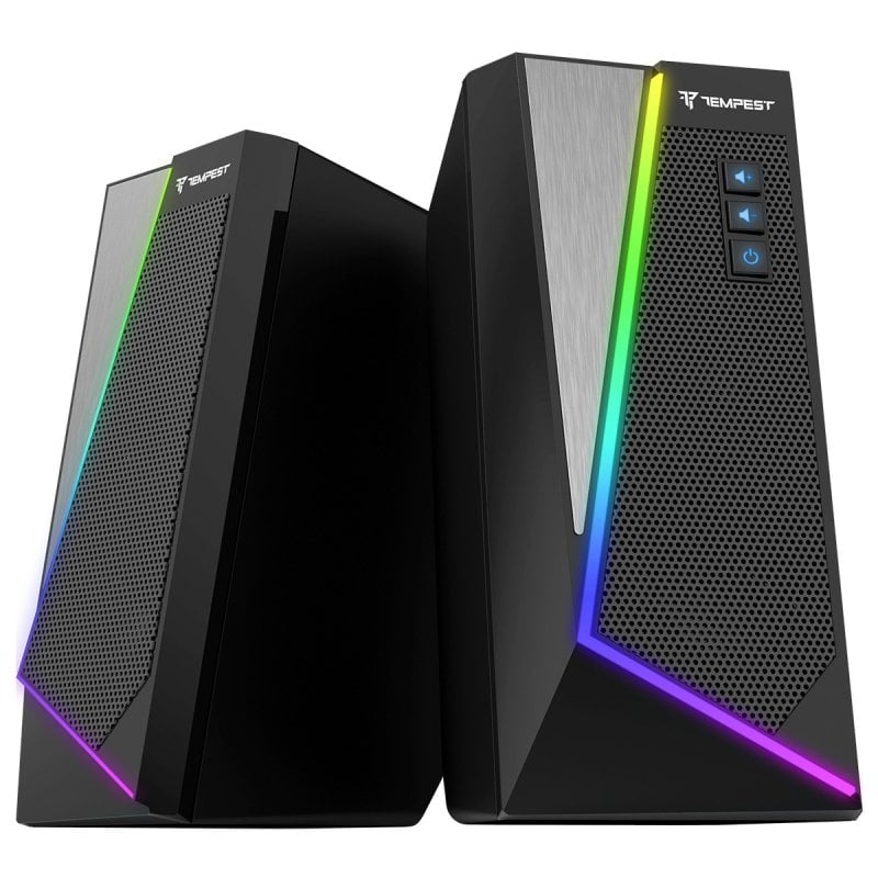 tempest Haut-parleurs de jeu Tempest M20 RGB Master 2.0