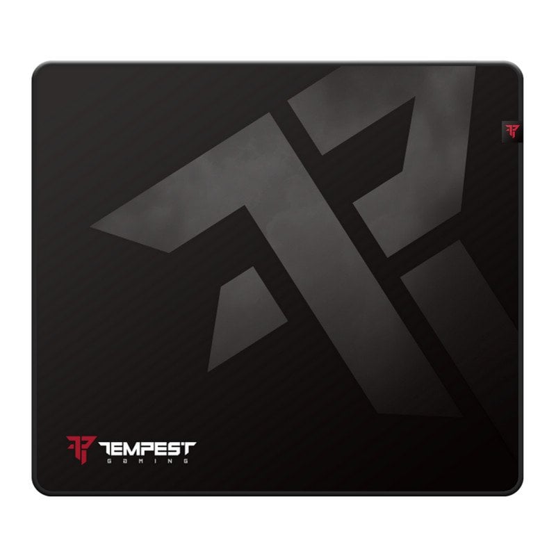 tempest Mousepad 24,6 x 21,8 cm Tapis de souris de jeu Black