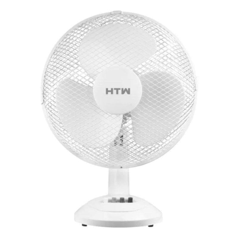 htw Ventilateur de Table HTW VM-35FT 35W 34cm 3 Vitesses Oscillant Faible Consommation