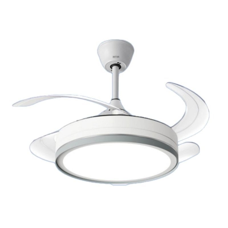 htw Ventilateur de Plafond HTW VT-33RET2 32W 6 Vitesses Télécommande LED Silencieux