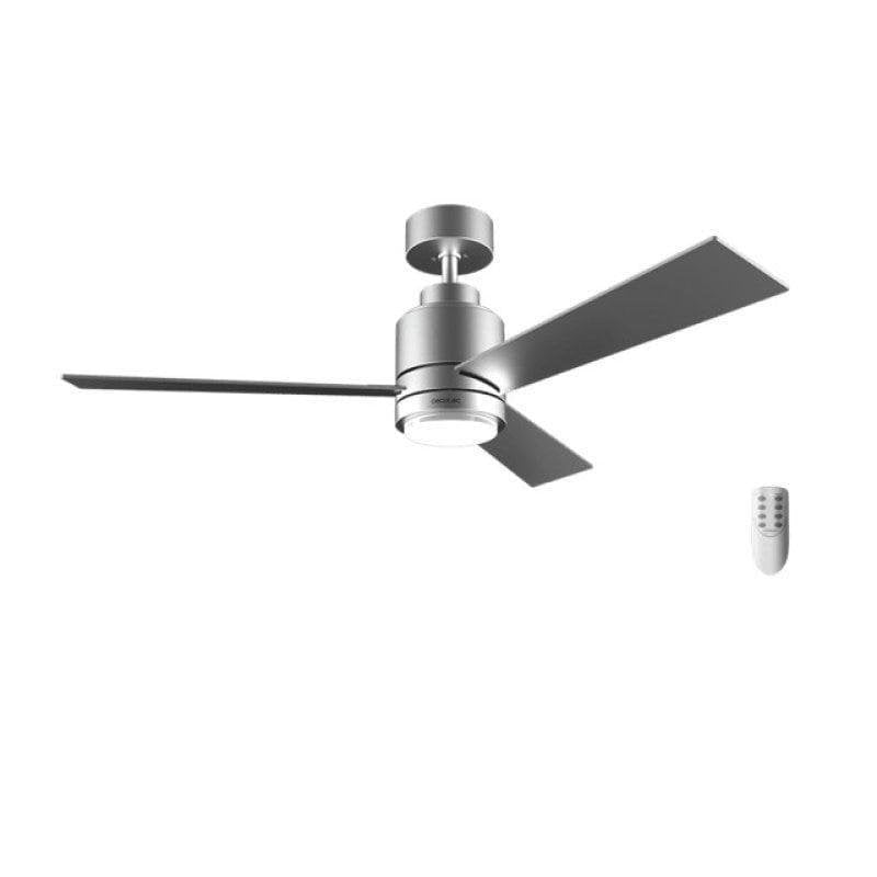 cecotec Ventilateur de Plafond avec Lumière Cecotec EnergySilence Aero 4850 Style 30W 122cm 6 Vitesses Télécommande Ultra Silencieux Fonction Hiver Minuterie