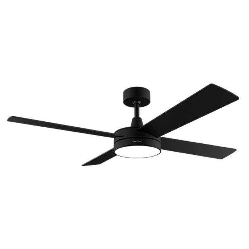 cecotec Ventilateur de Plafond avec Lumière Cecotec EnergySilence Aero 5200 Black Line 60W 132cm 3 Vitesses Télécommande Fonction Hiver
