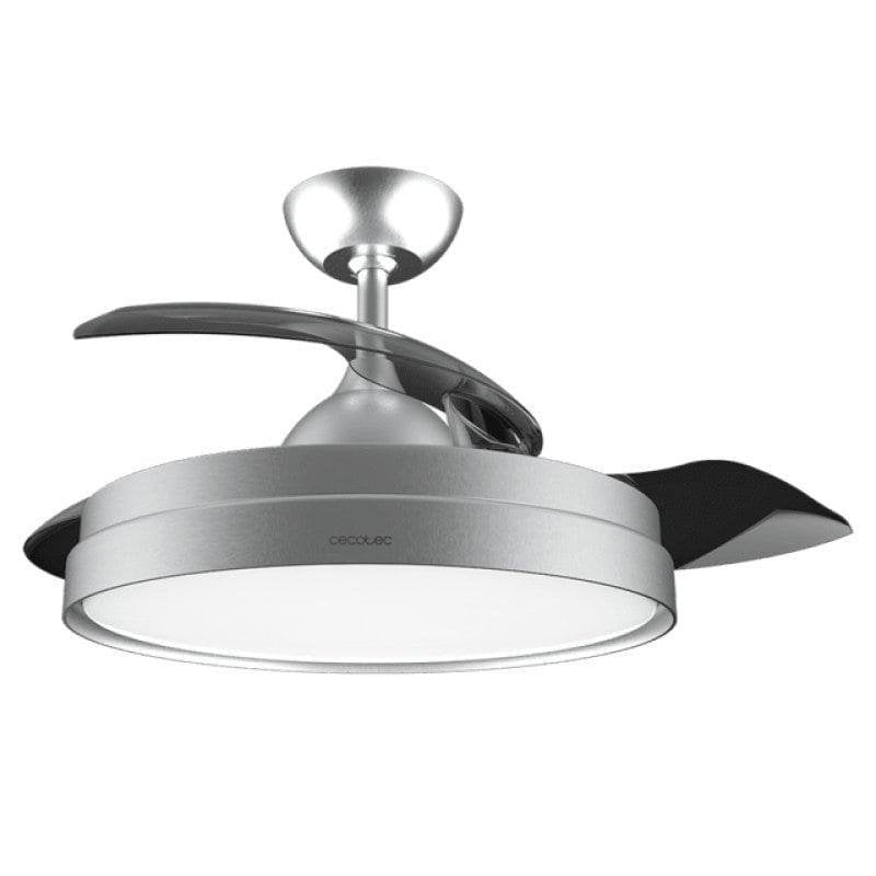 cecotec Ventilateur de Plafond avec Lumière Cecotec EnergySilence Aero 4280 40W 106cm 6 Vitesses Pales Rétractables Télécommande Fonction Hiver