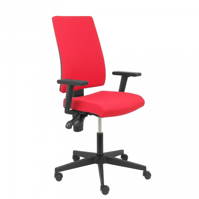 piqueras-y-crespo Piqueras y Crespo Chaise Lezuza Aran avec accoudoirs réglables Red