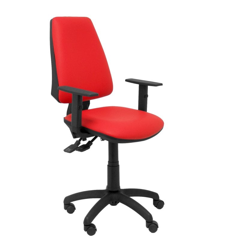 piqueras-y-crespo Piqueras y Crespo Elche Chaise Sincro en similicuir Red avec bras réglable