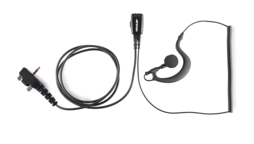 Micro-oreillette Ergonomique Jetfon BR-1710 E C Connecteur Y2 pour Yaesu et Vertex