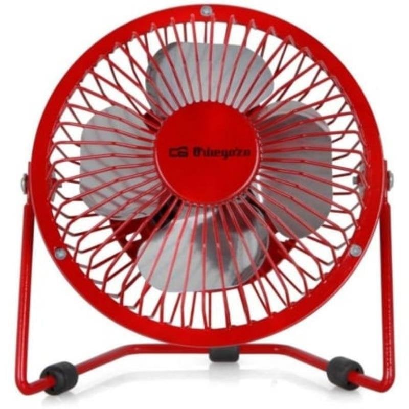 orbegozo Mini Ventilateur USB Orbegozo PW 1027 2,5W 10cm Silencieux Compact Aspas Métalliques