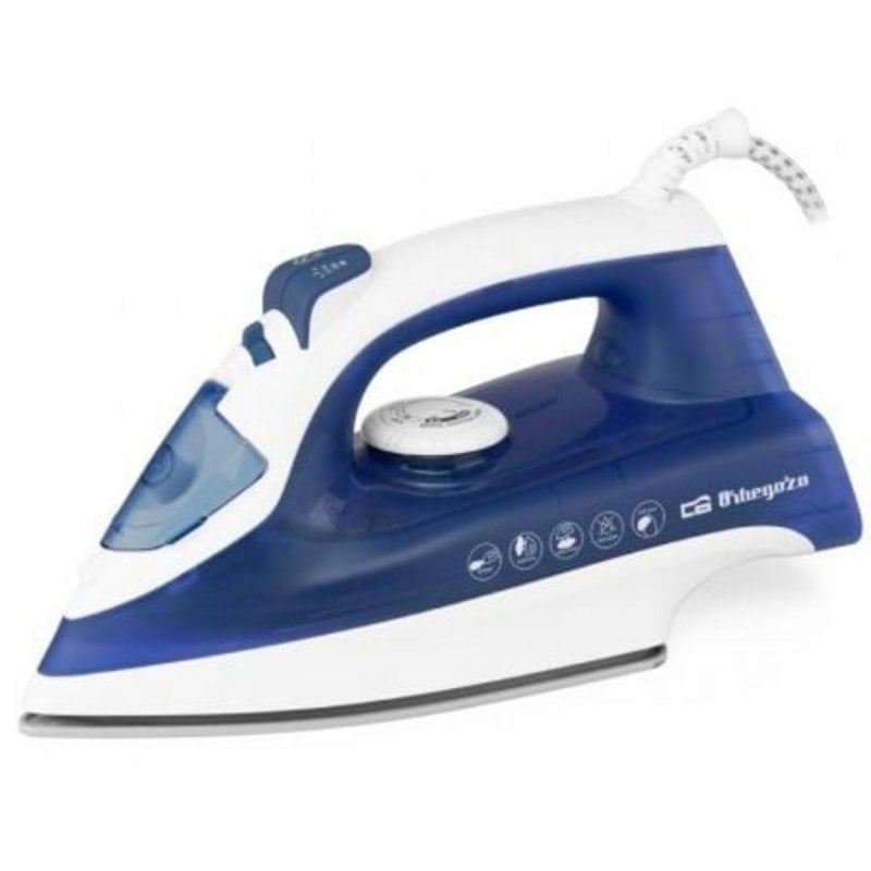 orbegozo Plancha Orbegozo SV 2250 2200W Dépôt 280ml Semelle céramique Anti-goutte