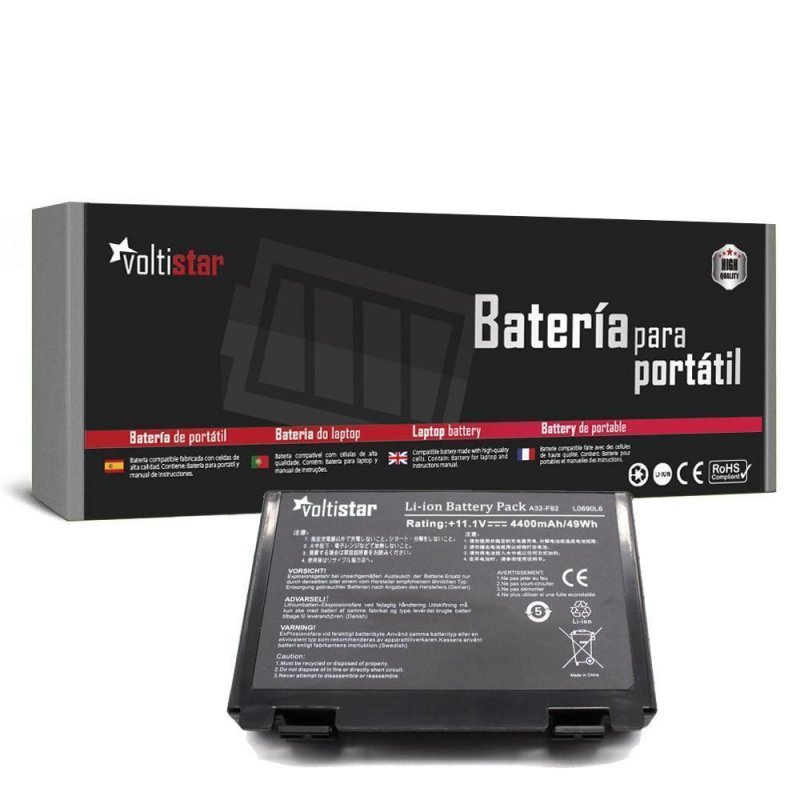voltistar Batterie Voltistar pour Asus P50 P81 K70 X65 X70 X5D X5E X5C X5J X8B X8D K40IJ K40IN