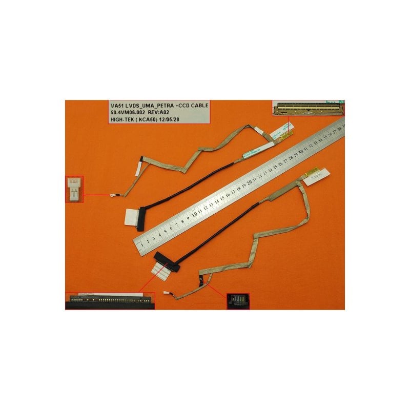 portatilmovil Câble flexible pour ordinateur portable Acer Aspire V5-531g V5-471 V5-471g V5-431 V5-551