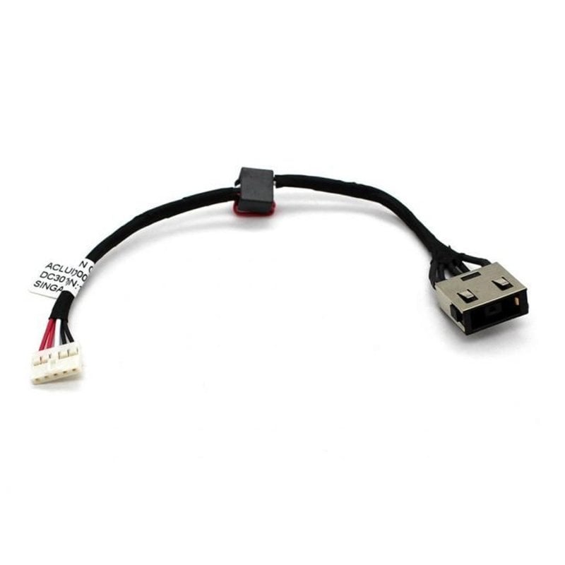 portatilmovil Connecteur Jack cc avec câble pour ordinateur portable Lenovo Ideapad G50-30 G50-40 G50-45 G50-50, 15.5cm