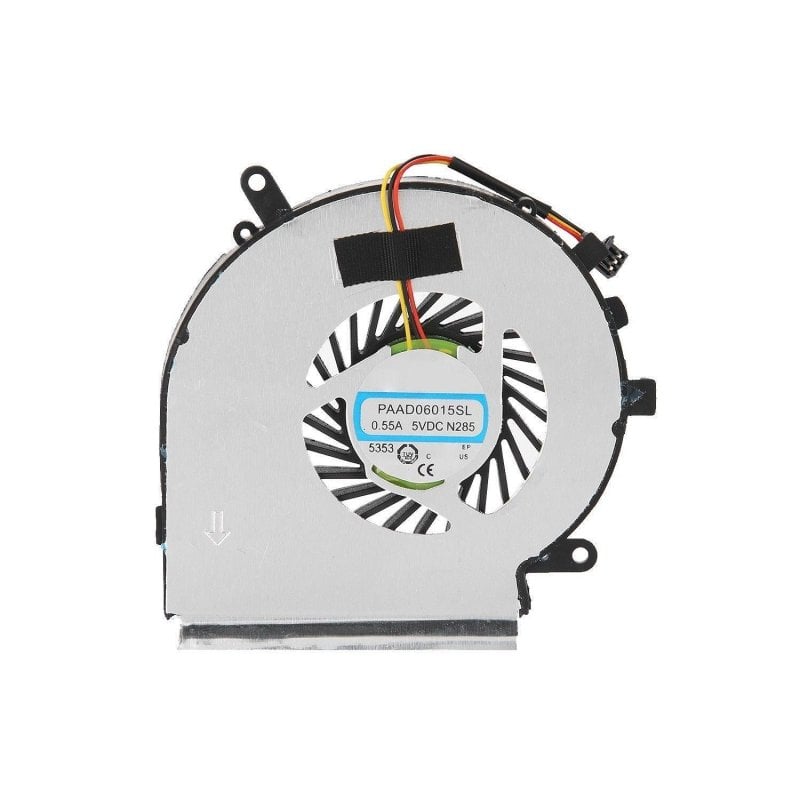 portatilmovil Ventilateur CPU pour ordinateur portable Msi Ge62 Ge72 Gl62 Gl72 Pe60 Pe70 Paad06015sl N285 3 broches