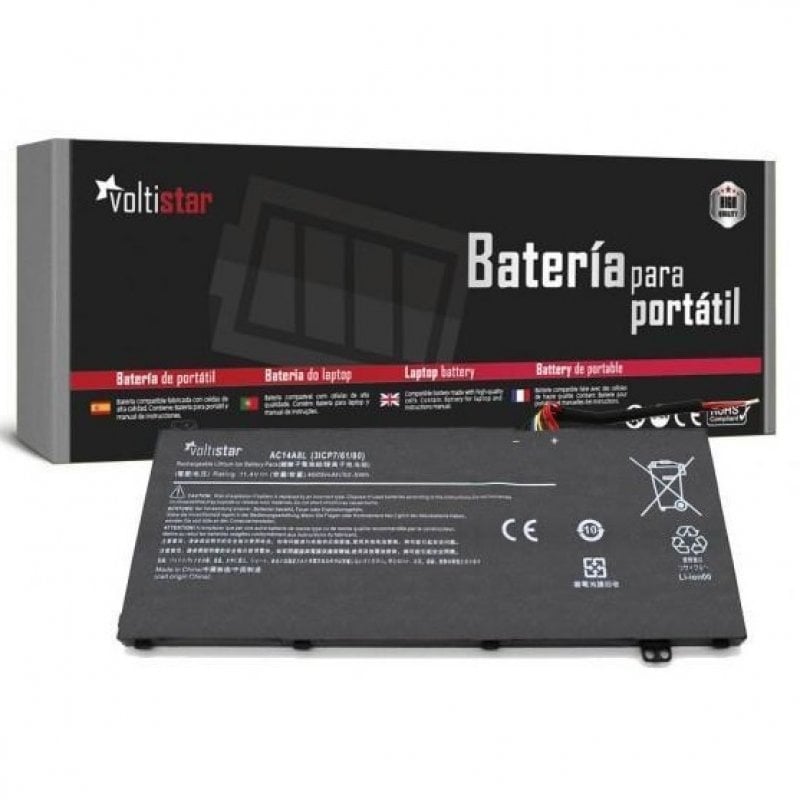 voltistar Batterie d'ordinateur portable Voltistar pour Acer V15 Nitro VN7-571 VN7-591G