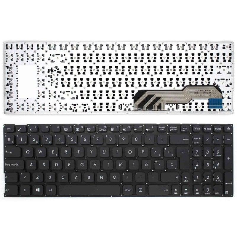 portatilmovil Clavier Portable ASUS Vivobook X541U Espagnol Sans Bordure Black