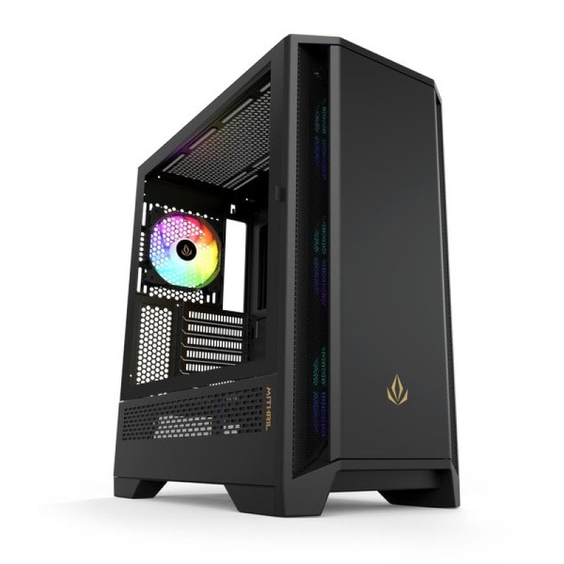 forgeon Airflow Mithril ARGB Mesh Tower ATX Black